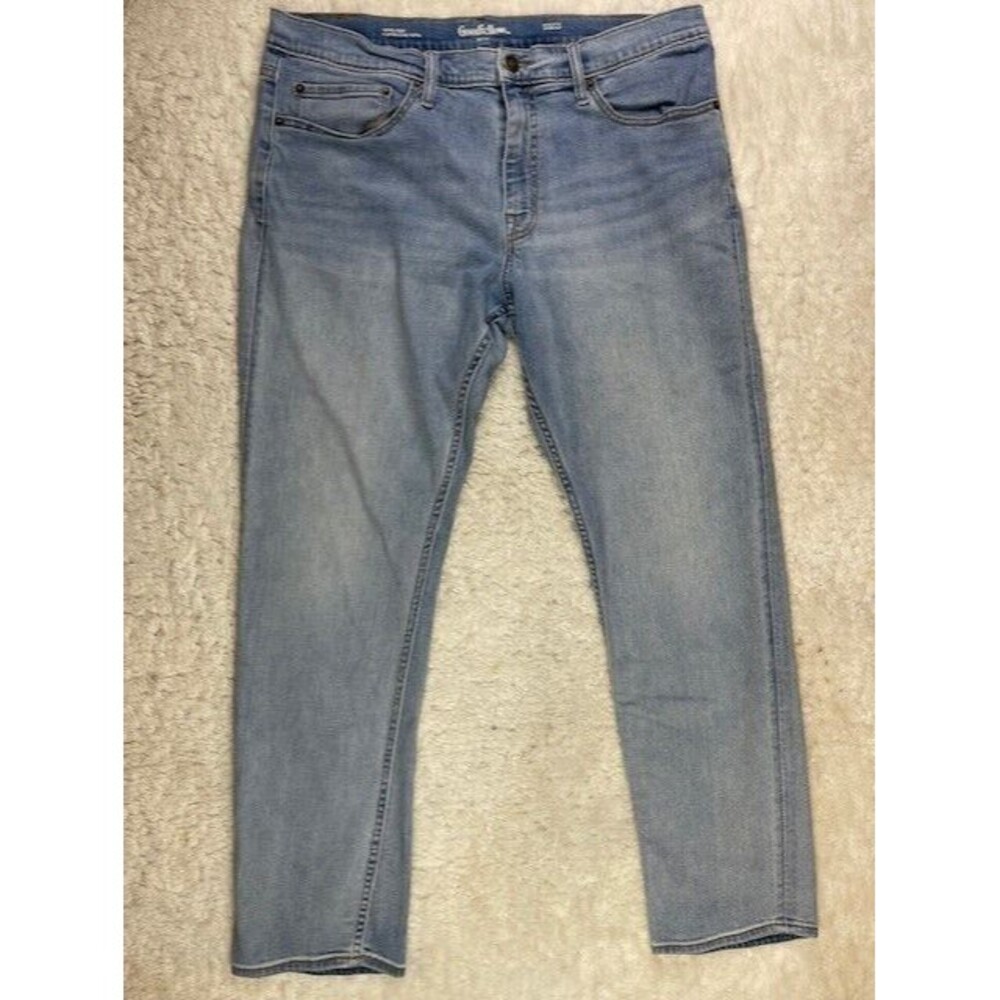 Goodfellow & Co Size 38x32 Mens Jeans (Actual Inseam 30.5) Light Wash Straight
